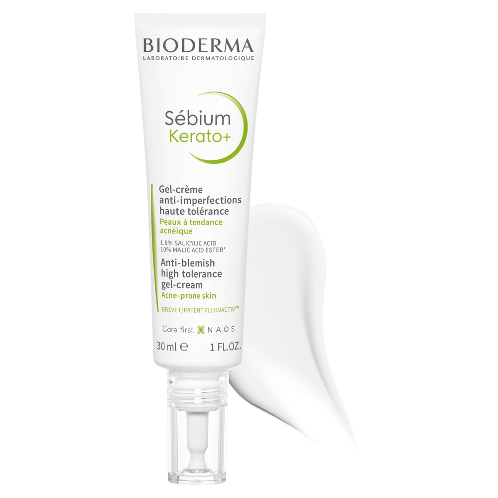 Bioderma Kerato+, Gel-crème anti-imperfection haute tolérance Gel/crème