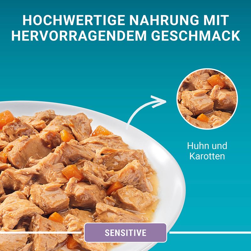 PURINA ONE Sensitive mit Huhn & Karotten zu TOP-Preisen | bitiba