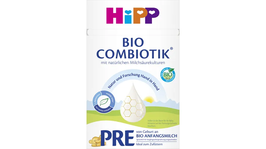 HiPP Bio Milchnahrung PRE BIO Combiotik® 600 g