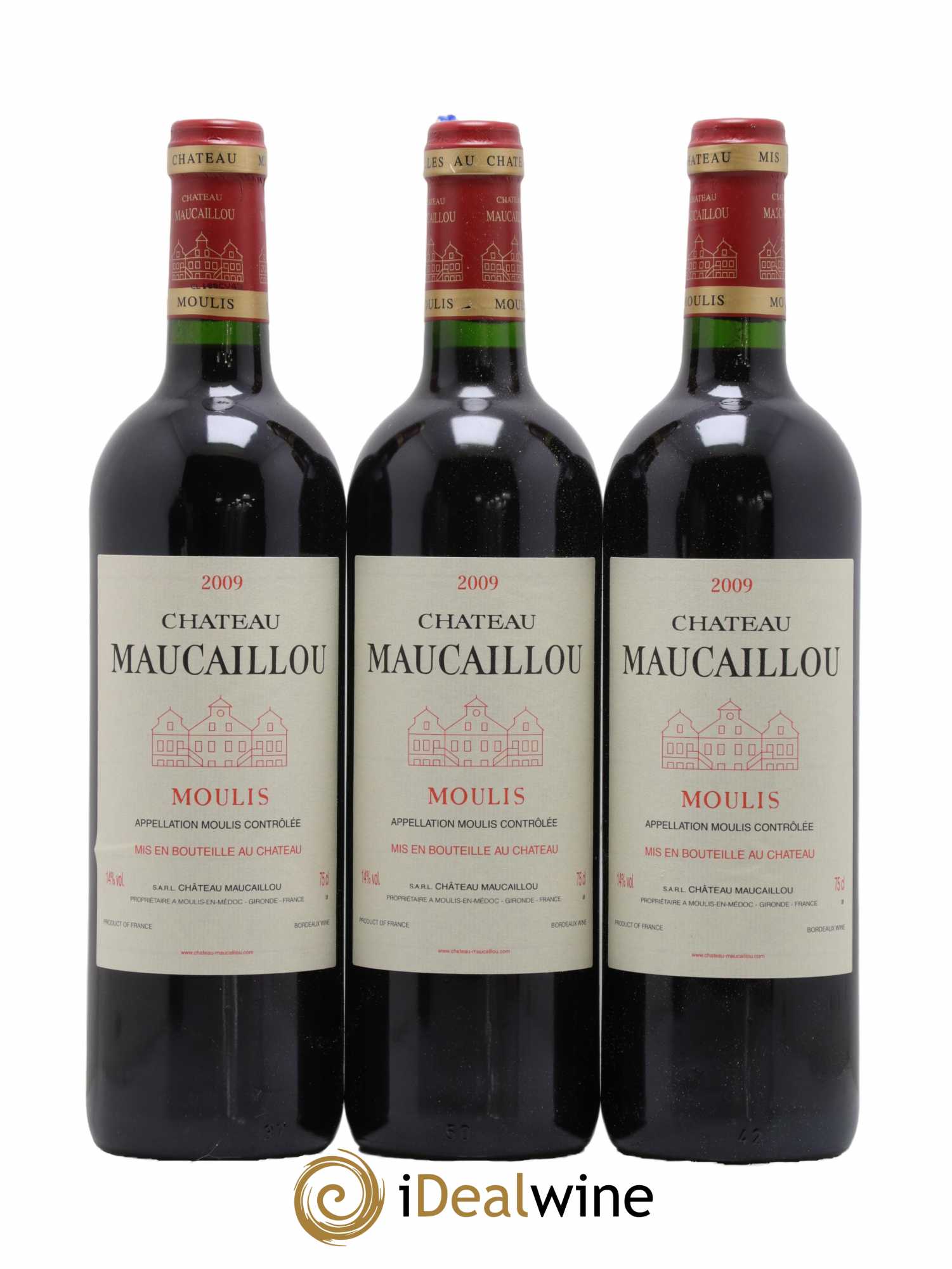 Château Maucaillou  2009 - Lot de 6 Bouteilles