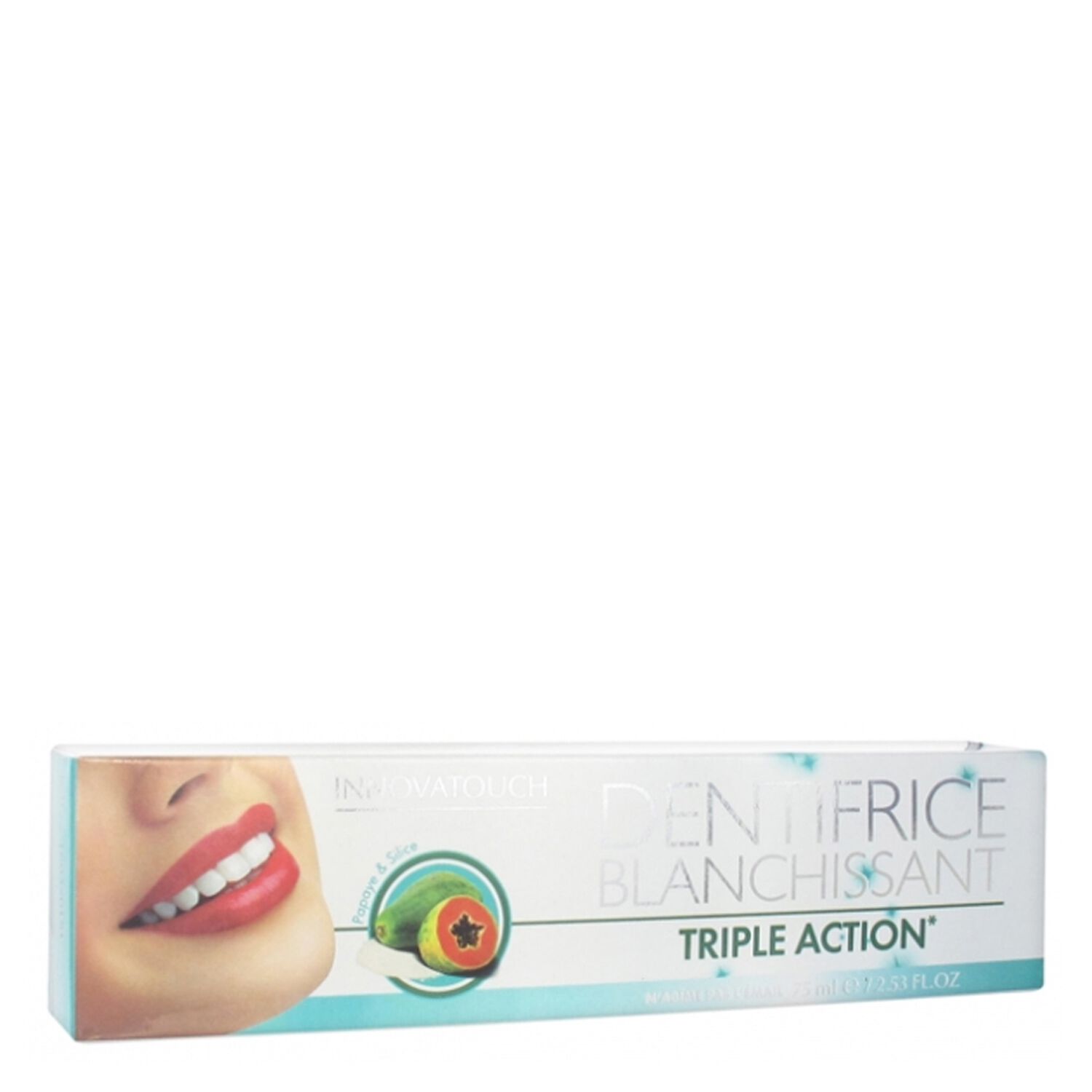 Innovatouch Dentifrice Blanchissant Triple Action - Papaye & Silice 75 ml