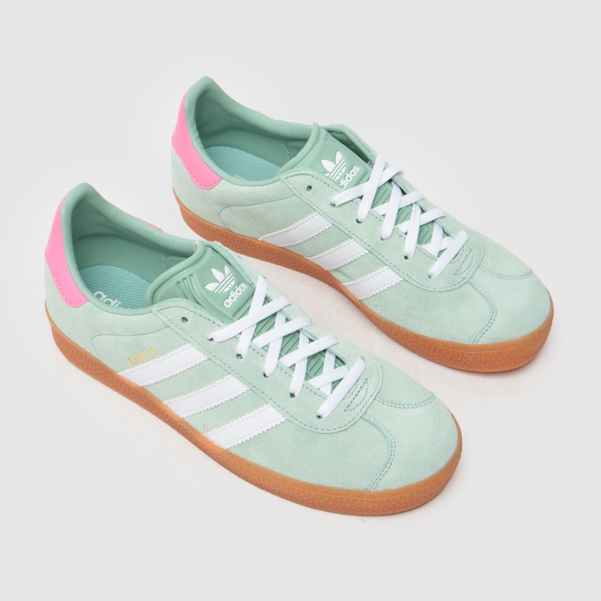 adidas világoszöld Gazelle Lány Gyerek Tornacipő