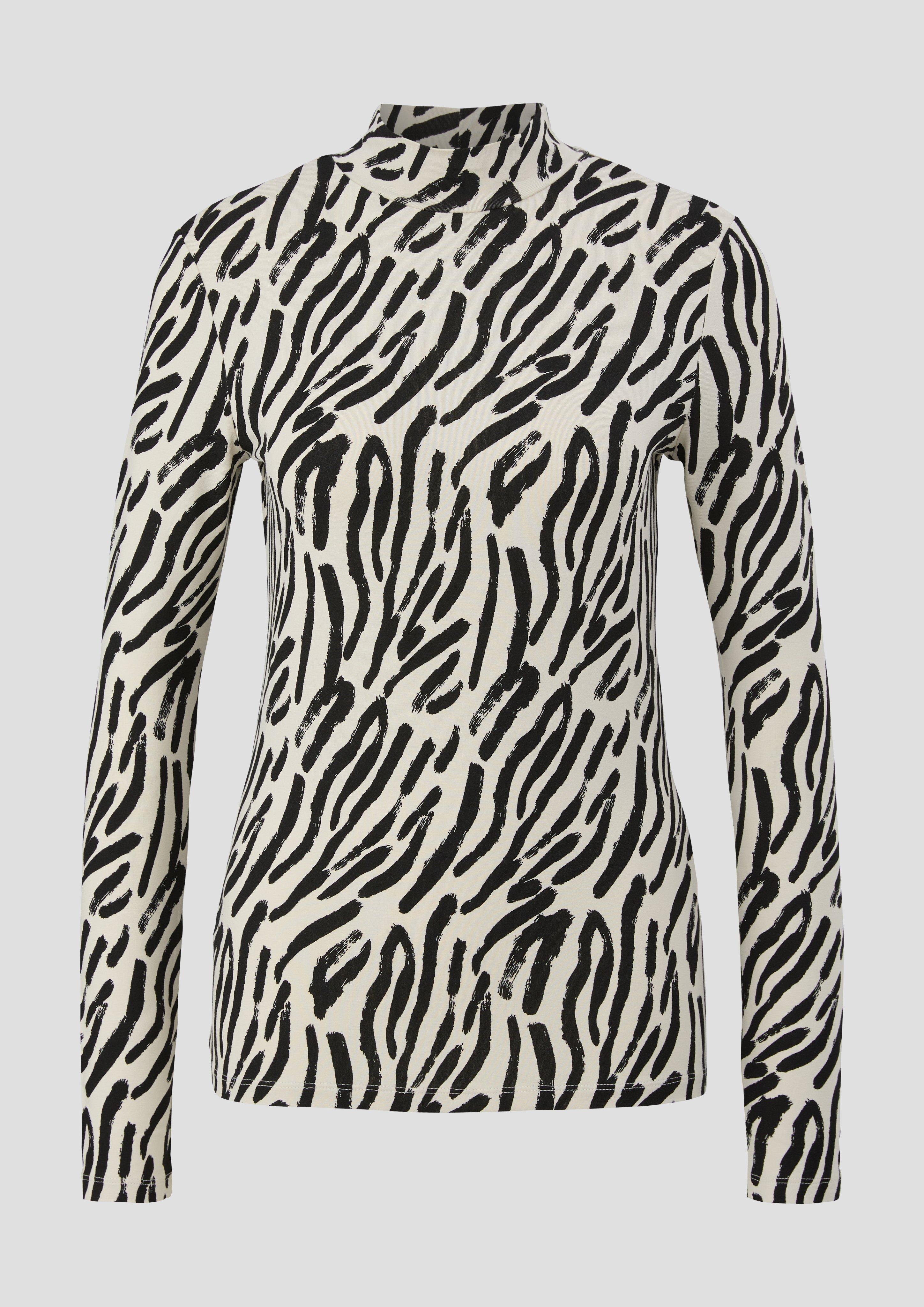 Longsleeve aus Viskosestretch  2139816-82A4