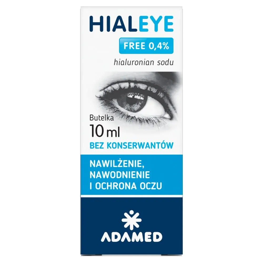 Hialeye Free 0,4%, hidratantne kapi za oči, bez konzervansa