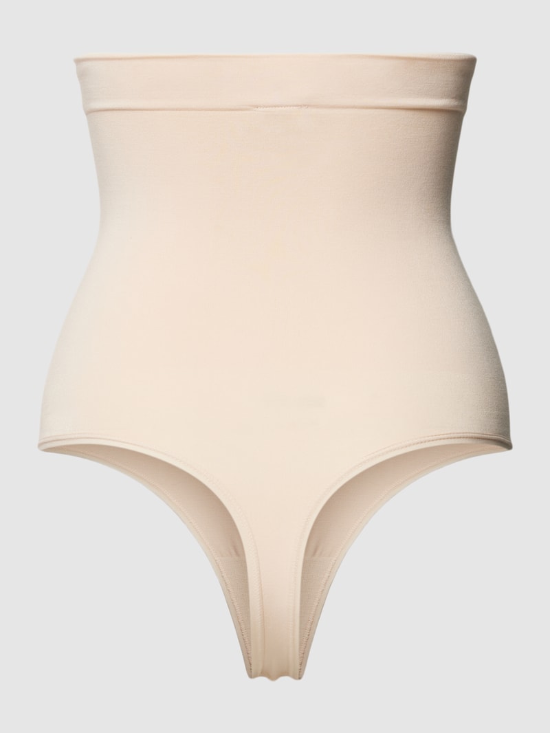 High Waist String mit Shape-Funktion in beige