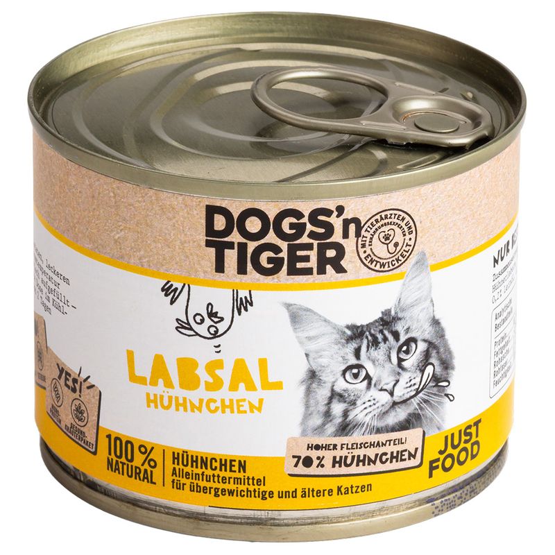Sparpaket Dogs'n Tiger Senior Cat 12 x 200 g