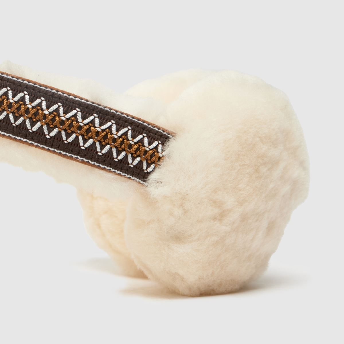 UGG kastanjebruna fårskinns-Tasman-öronkåpor