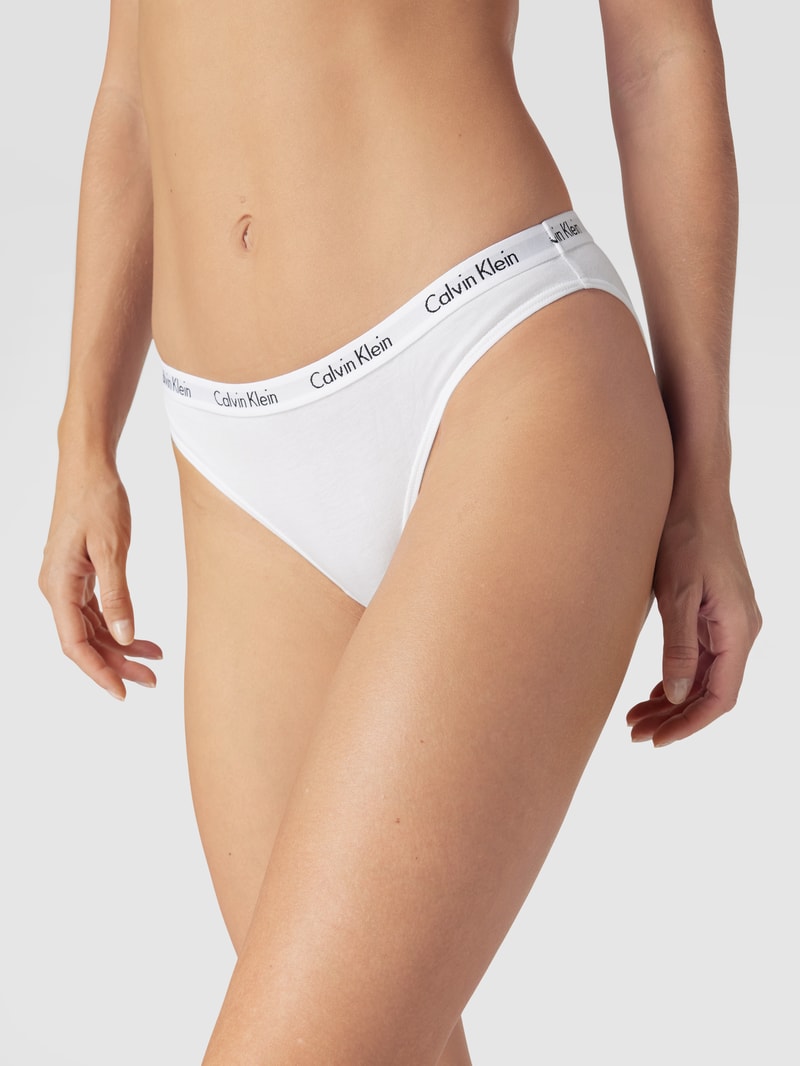 Slip im 3er-Pack in schwarz