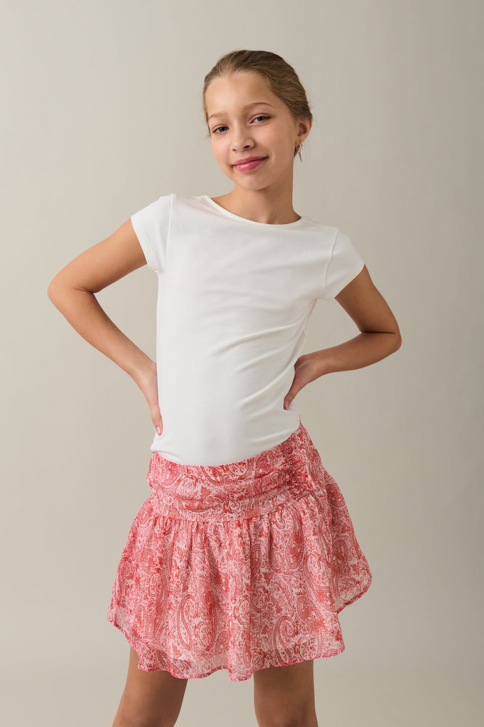 Y low waist skirt