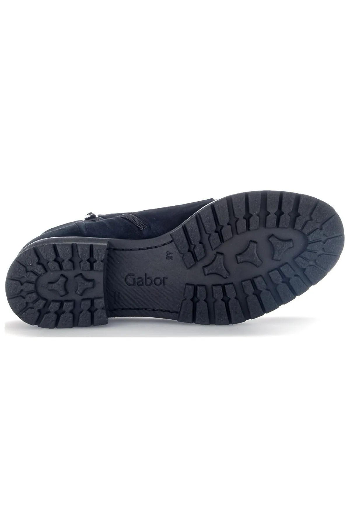 GABOR  Stiefelette - Blau - Blockabsatz