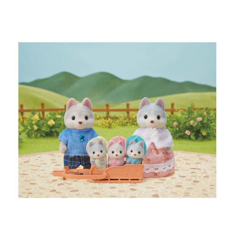5636 La famille Husky Sylvanian