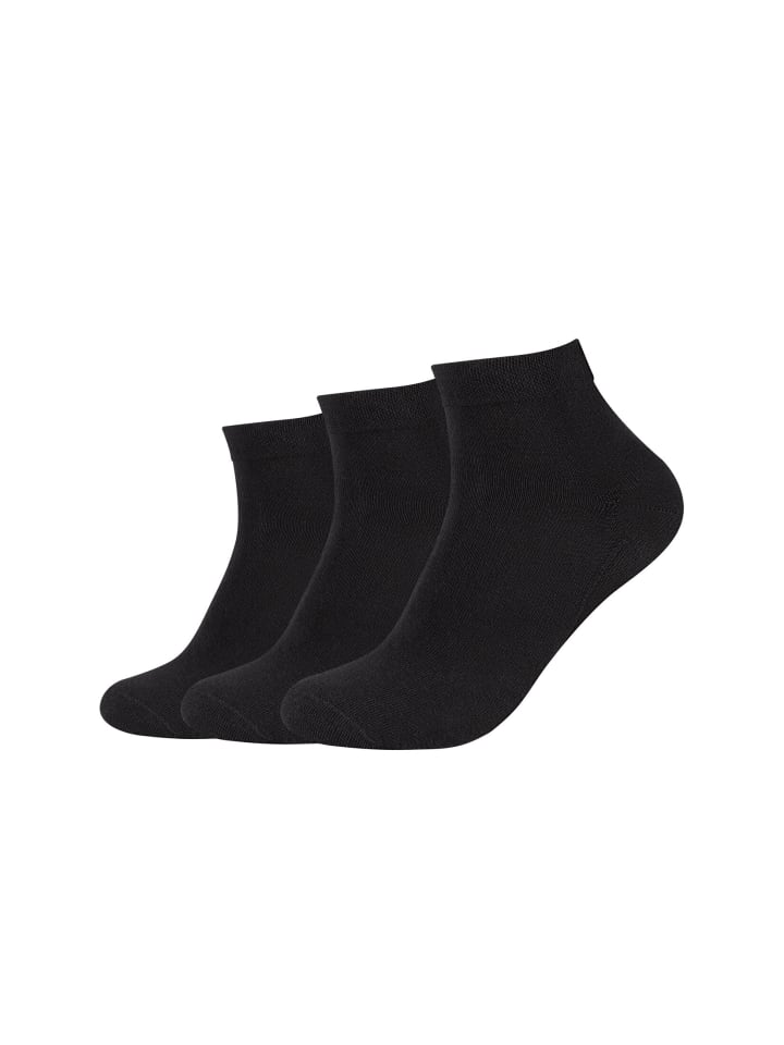 camano Kurzsocken 9er Pack ca-soft in Schwarz günstig kaufen
