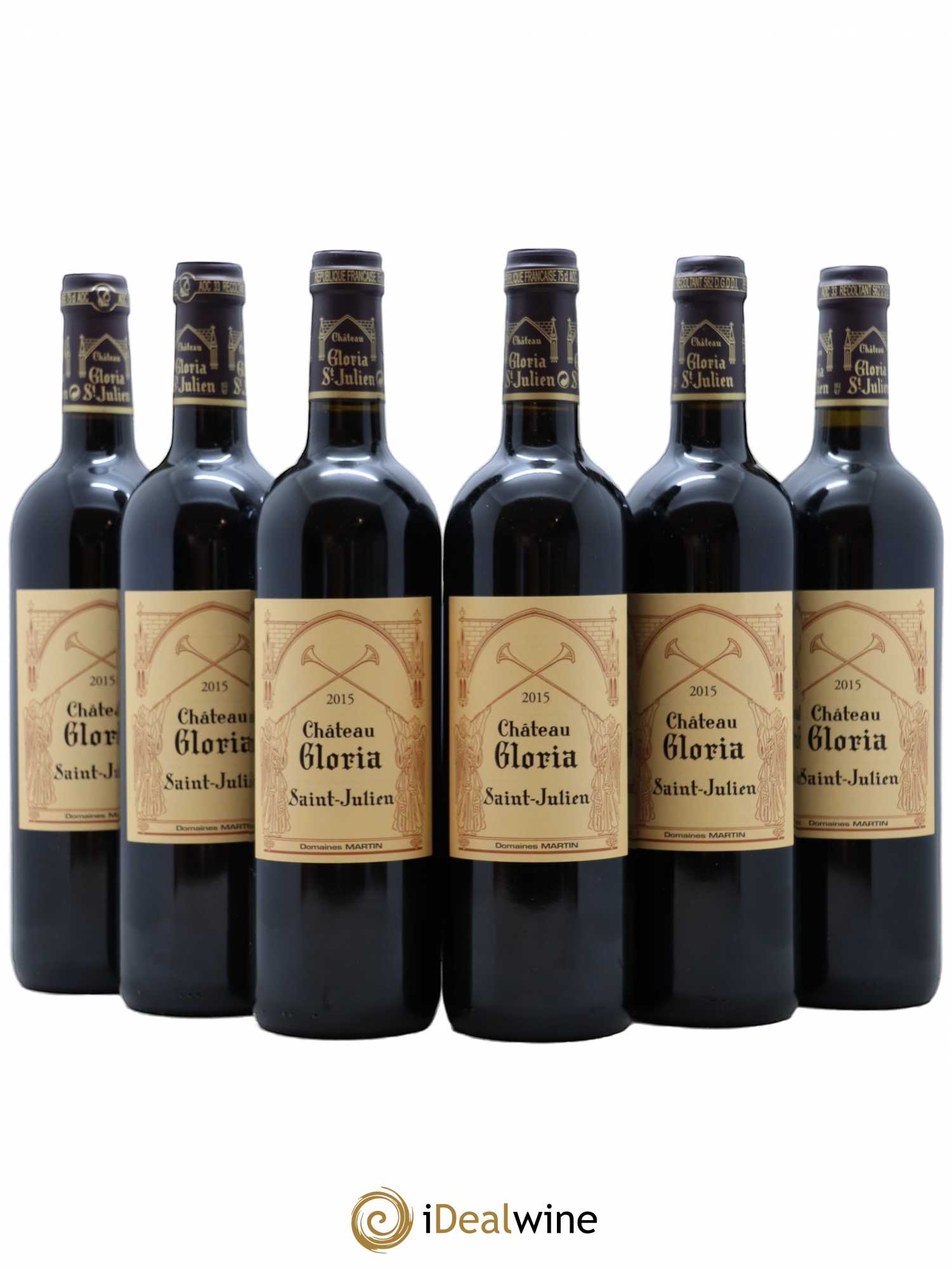 Château Gloria  2015 - Lot de 6 Bouteilles