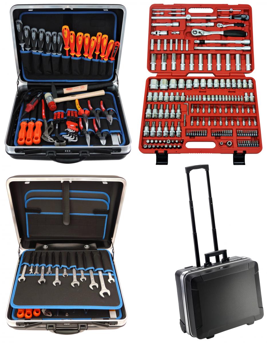 FAMEX Trolley ABS Werkzeugkoffer 604-09
