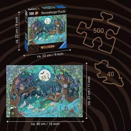Puzzle 500 Teile - Fantasy Forest