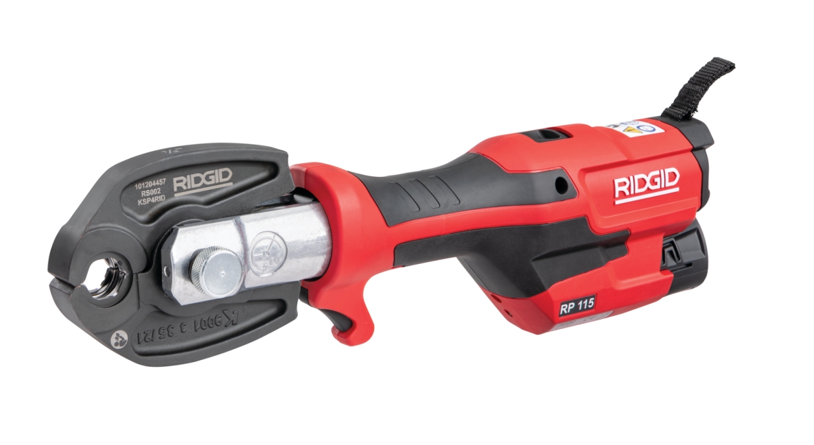 Ridgid 76968 RP115 Accu Perstang 12 V 2,5 Ah + 3 batterier TH16-20-26