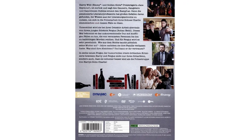 Harry Wild - Mörderjagd in Dublin - Staffel 2  [2 DVDs]