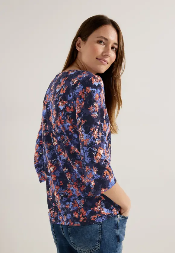 CECIL Tunikashirt mit Blumenprint