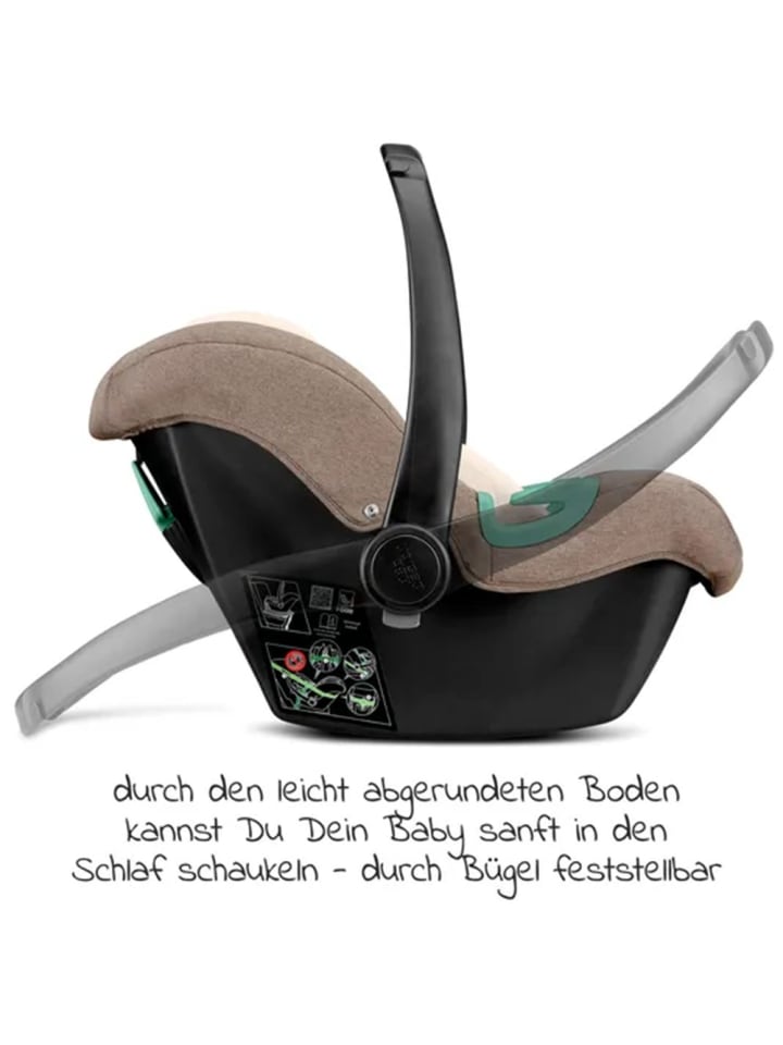 ABC-Design Babyschale Tulip (Autositz Gruppe 0 ) - Fashion Edition in beige,grau günstig kaufen onesize
