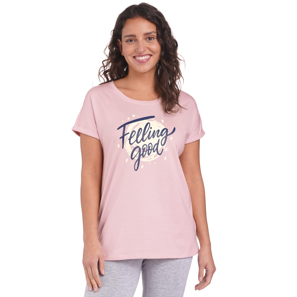 Damen Schlafshirt mit Print