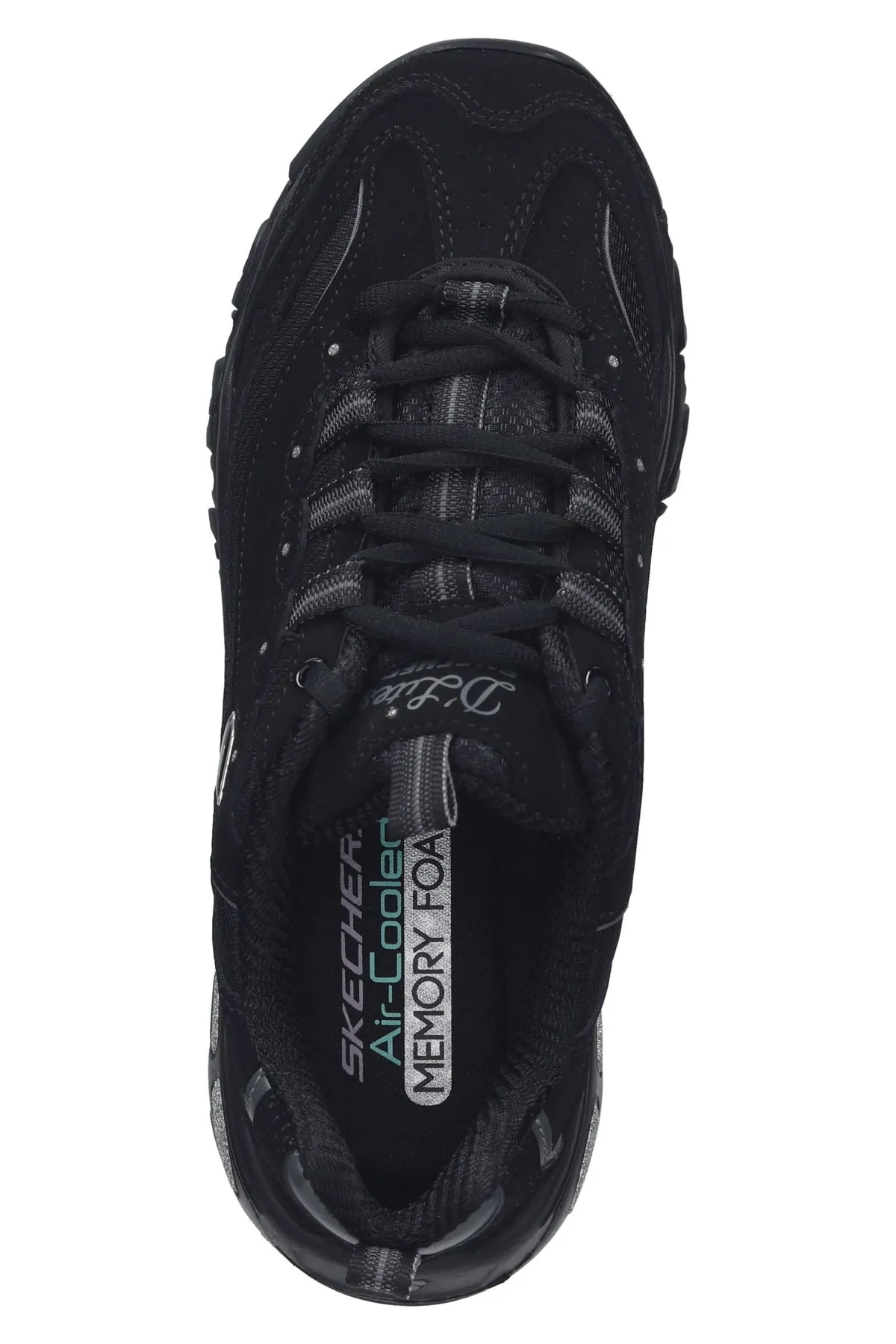 SKECHERS  Flacher Schuh - Schwarz - Flacher Absatz