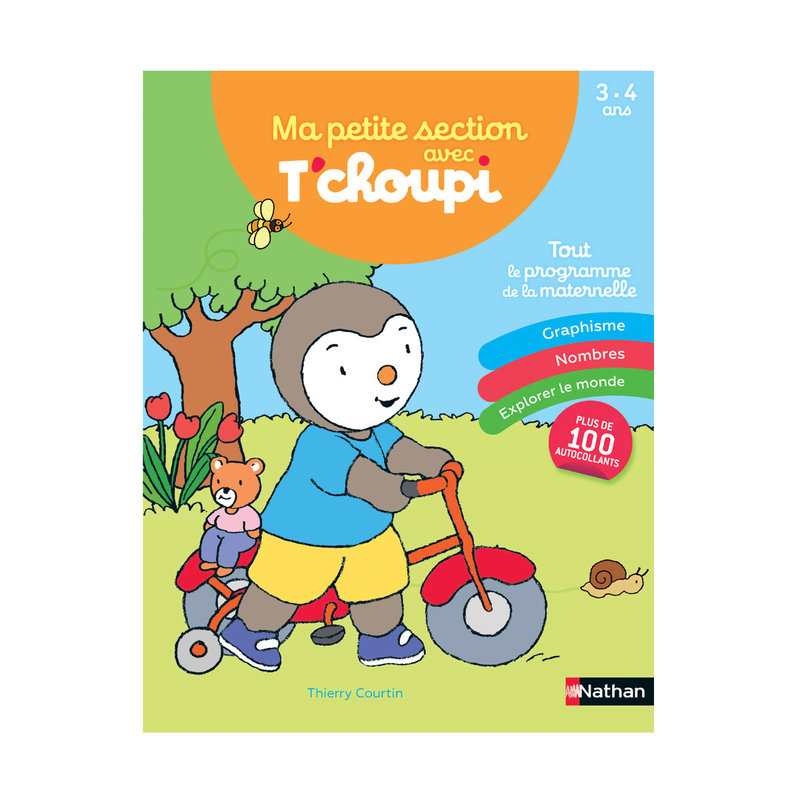 Livre Ma petite section avec T'Choupi - Nathan Jeunesse