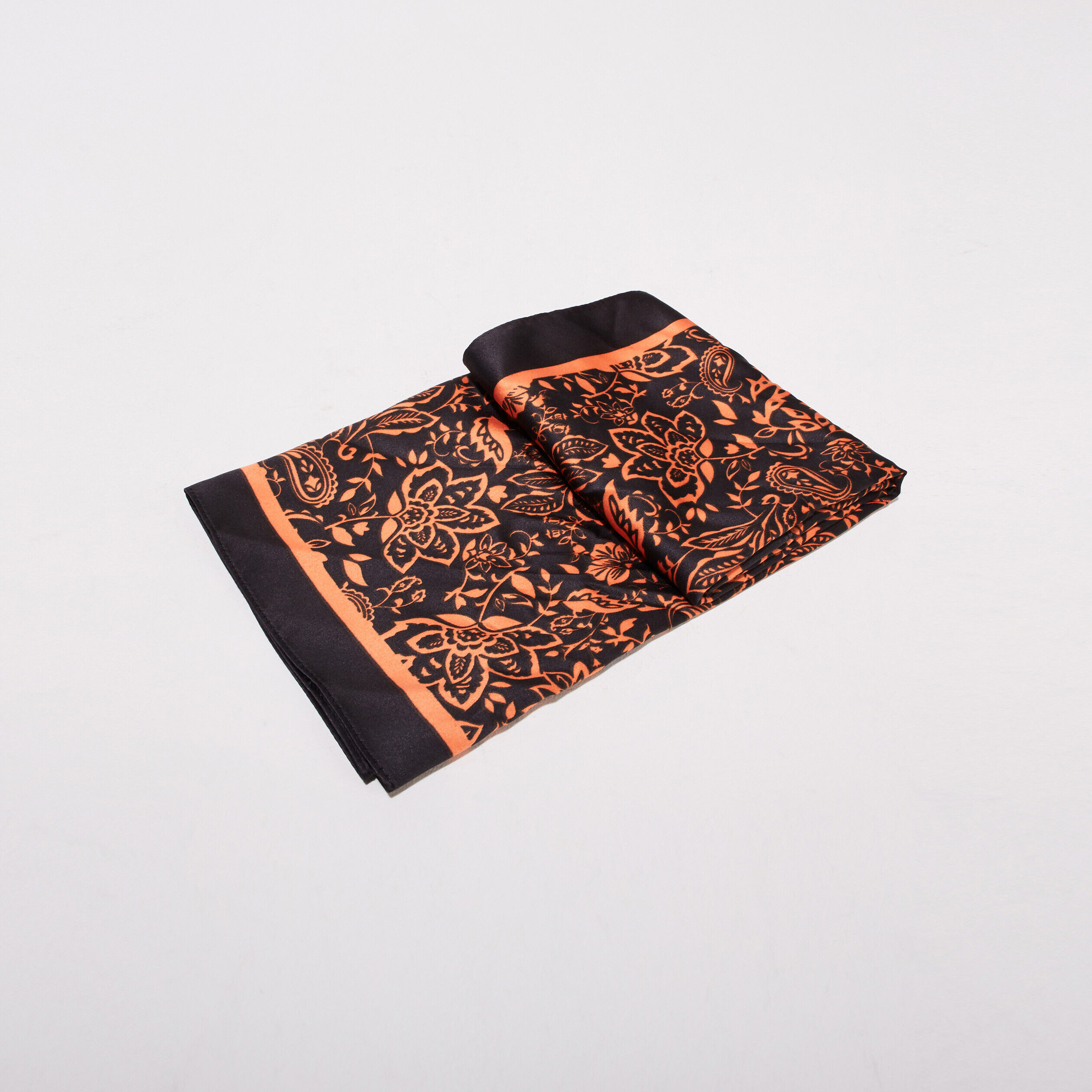 Foulard carré noir femme | Cache Cache