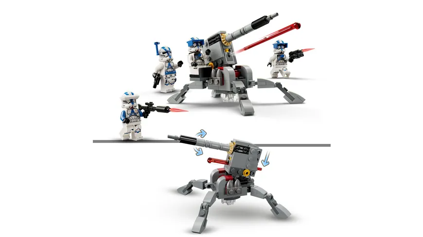 LEGO Star Wars 75345 501st Clone Troopers Battle Pack Set mit Figuren