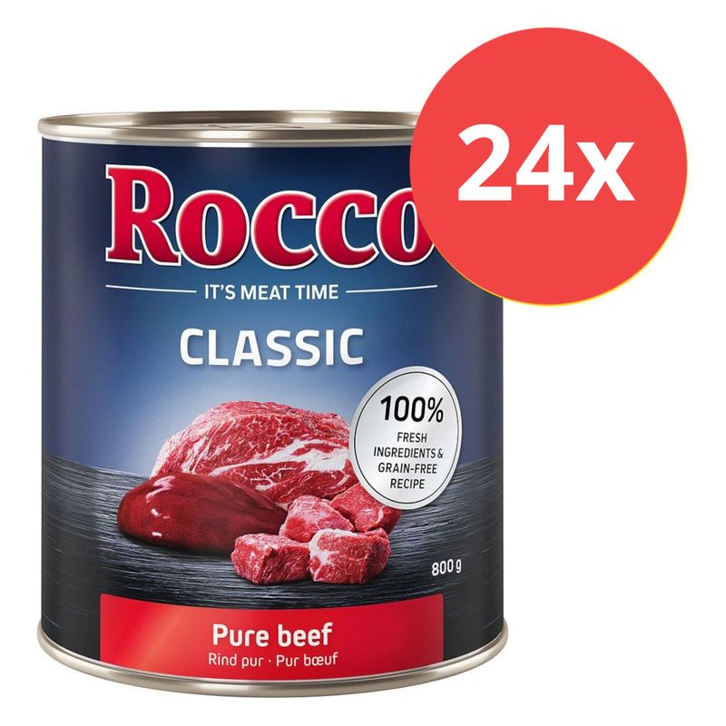 Rocco Classic 24 x 800g - Nassfutter im Sparpaket
