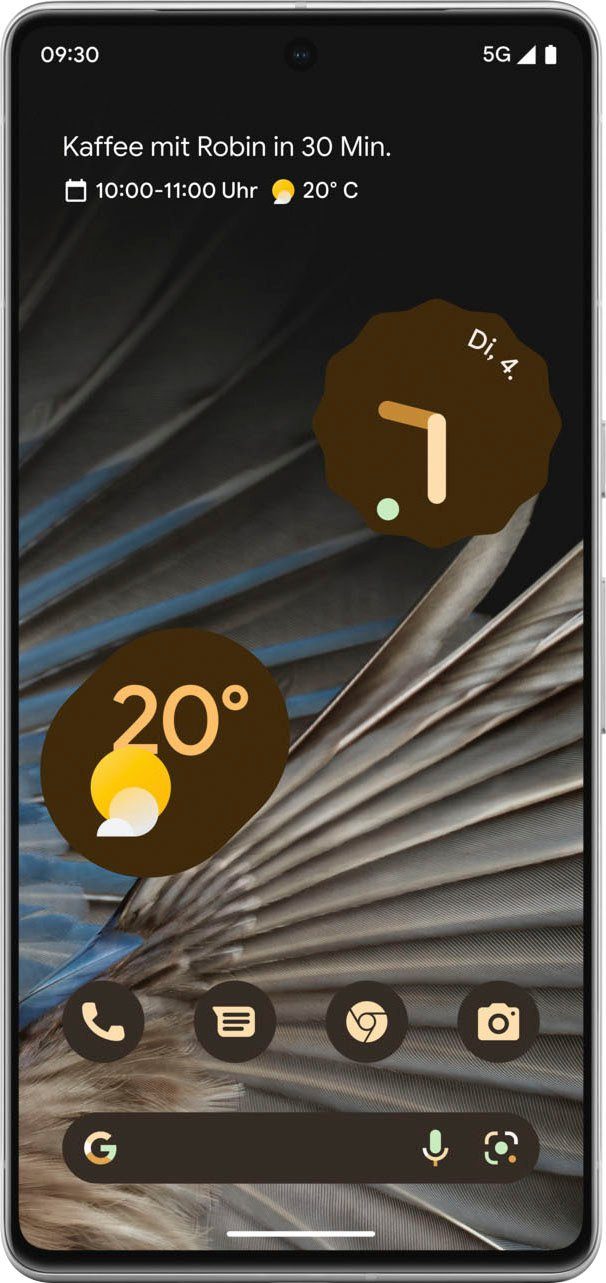 Google Pixel 7 Pro Smartphone (17,02 cm/6,7 Zoll, 128 GB Speicherplatz, 50 MP Kamera)