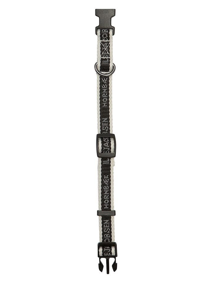 VOV & VUF Hundehalsband in Schwarz/ Weiß günstig kaufen 28 cm