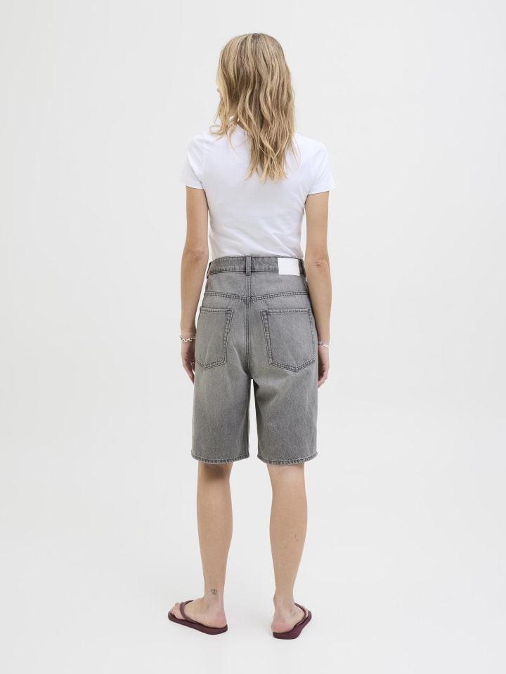 JJXX Jeans-Shorts in Grey Denim günstig kaufen