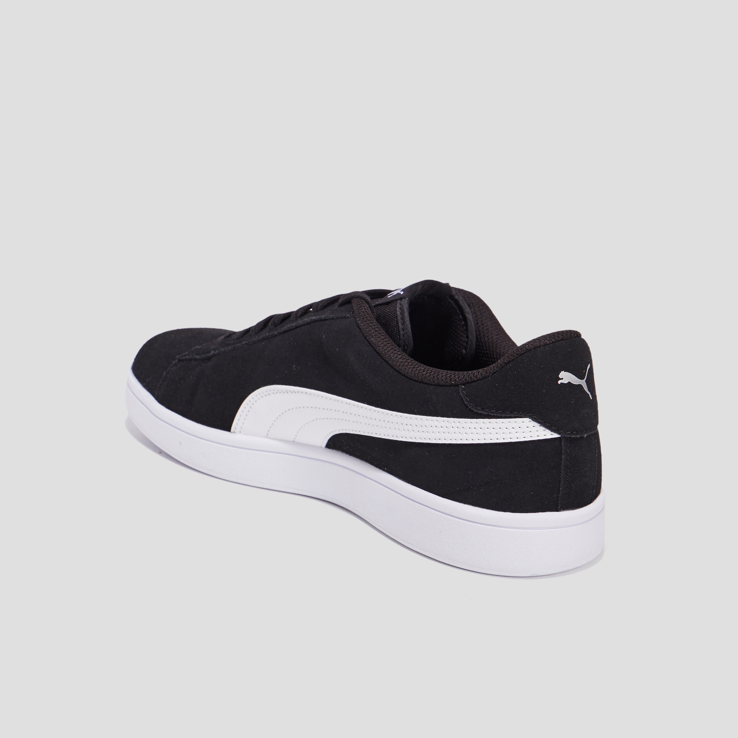 Tennis à lacets Puma Smash noir homme | La Halle