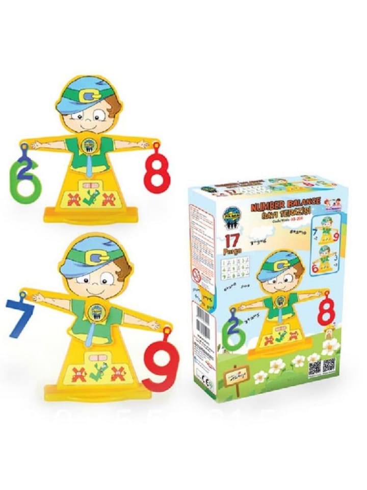Pilsan Balancierende Zahlen 03250 in gelb günstig kaufen onesize