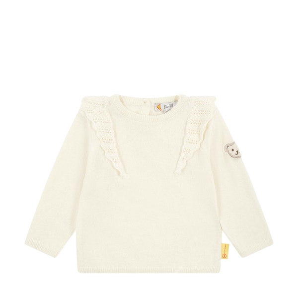 Pullover, beige für Mädchen
