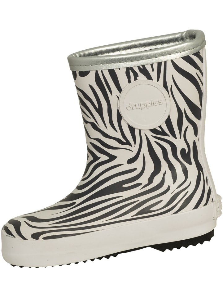 druppies Kinderstiefel Zebra in schwarz/weiß günstig kaufen