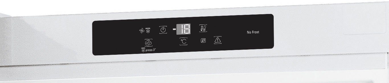 BAUKNECHT Gefrierschrank GKN 19G3 WS 2, 187,5 cm hoch, 59,5 cm breit