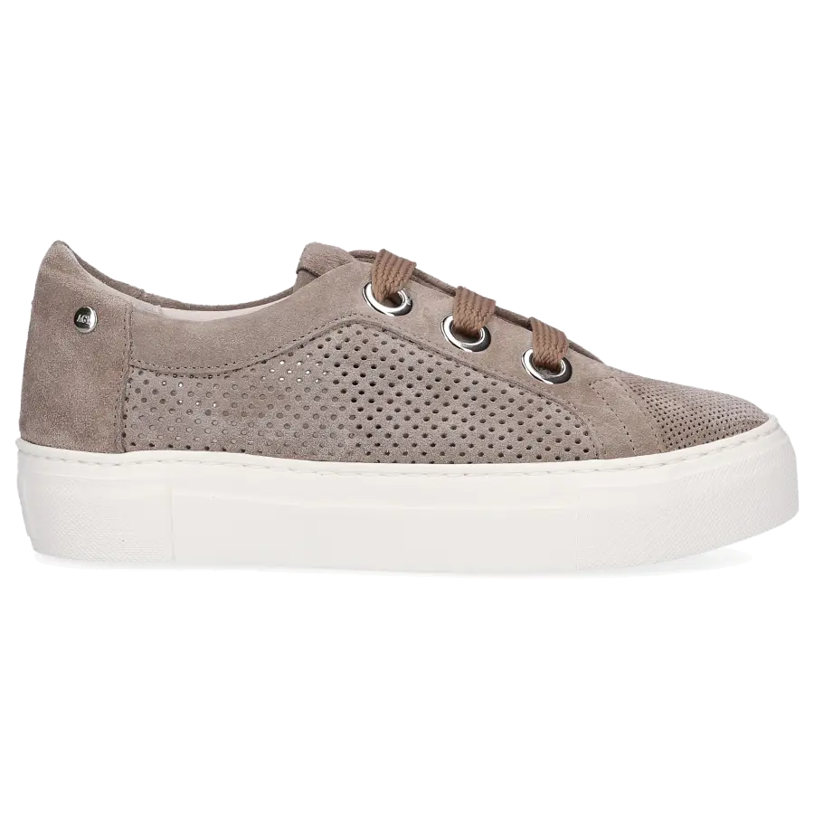 AGL Attilio Giusti Leombruni - Sneaker low 925173 Wildleder - beige