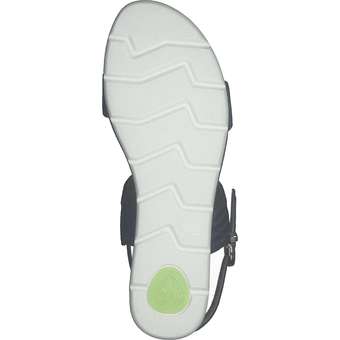Marco Tozzi Earth Edition Sandale in blau