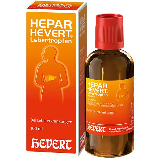 HEPAR HEVERT Lebertropfen  100 ml  Tropfen