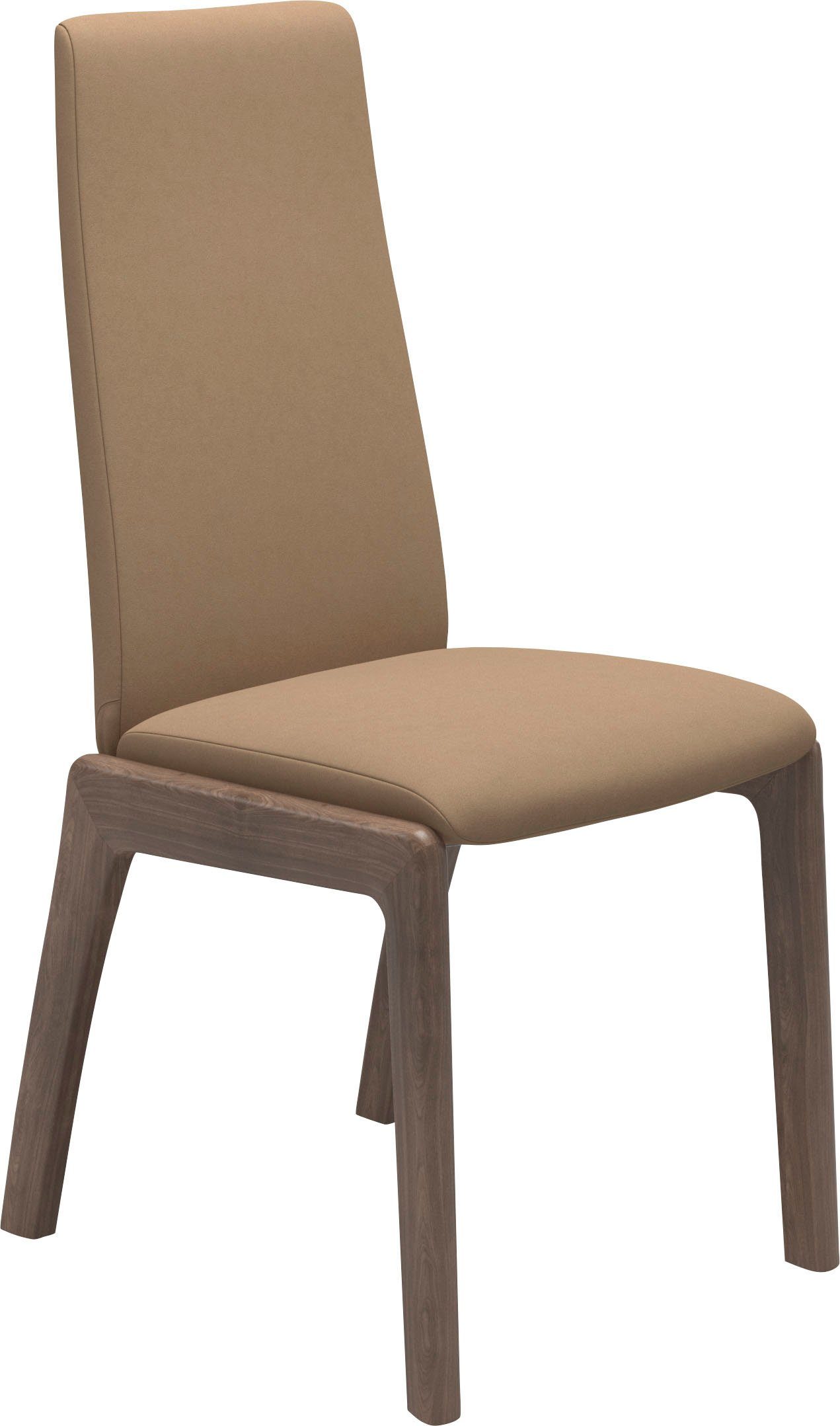 Stressless® Polsterstuhl Laurel, High Back, Größe M, mit abgerundeten Beinen in Walnuss