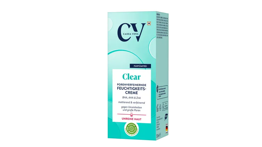 CV Clear porenverfeinernde Feuchtigkeitscreme 50 ml