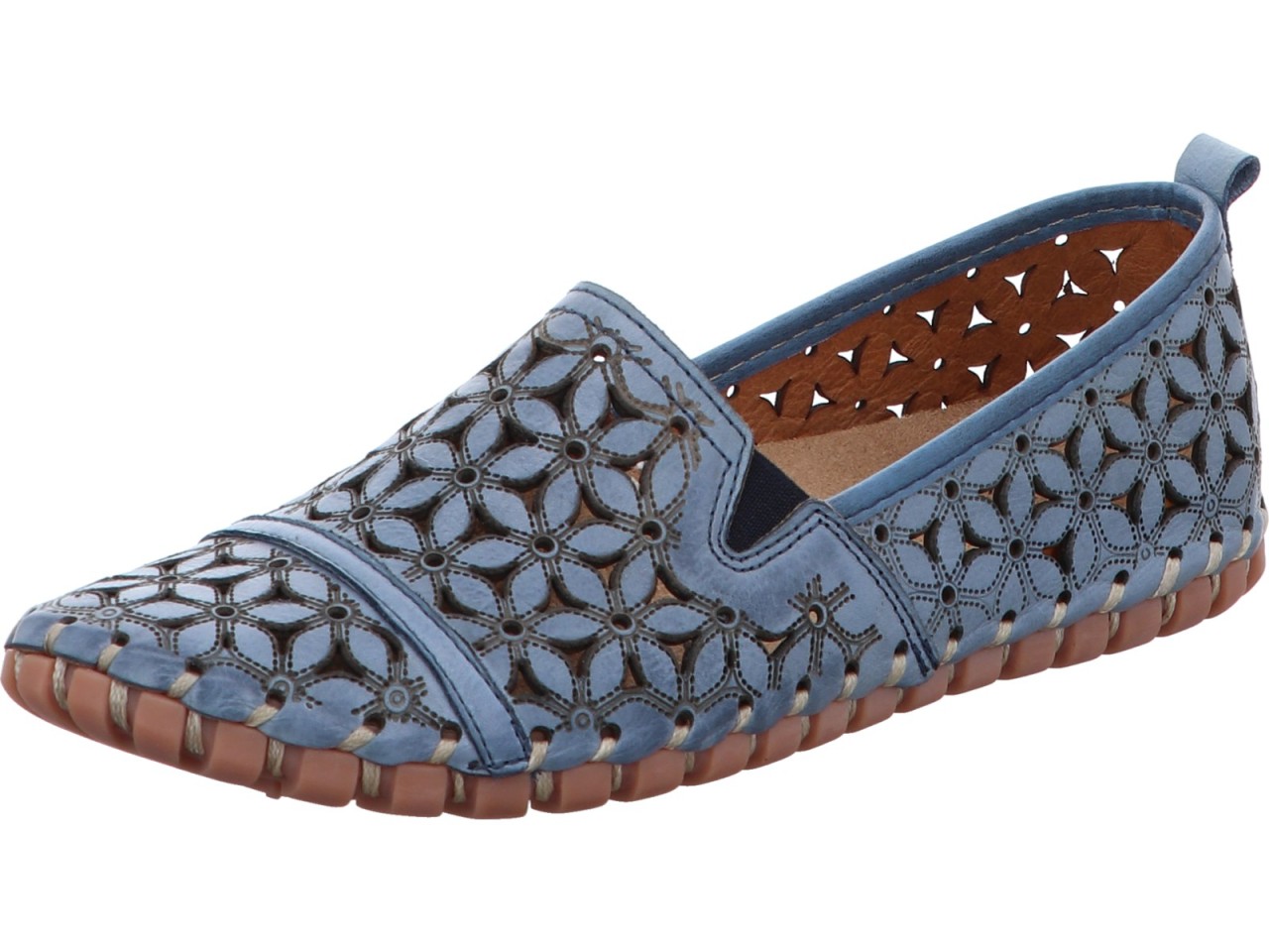 GEMINI Sportliche Slipper blau