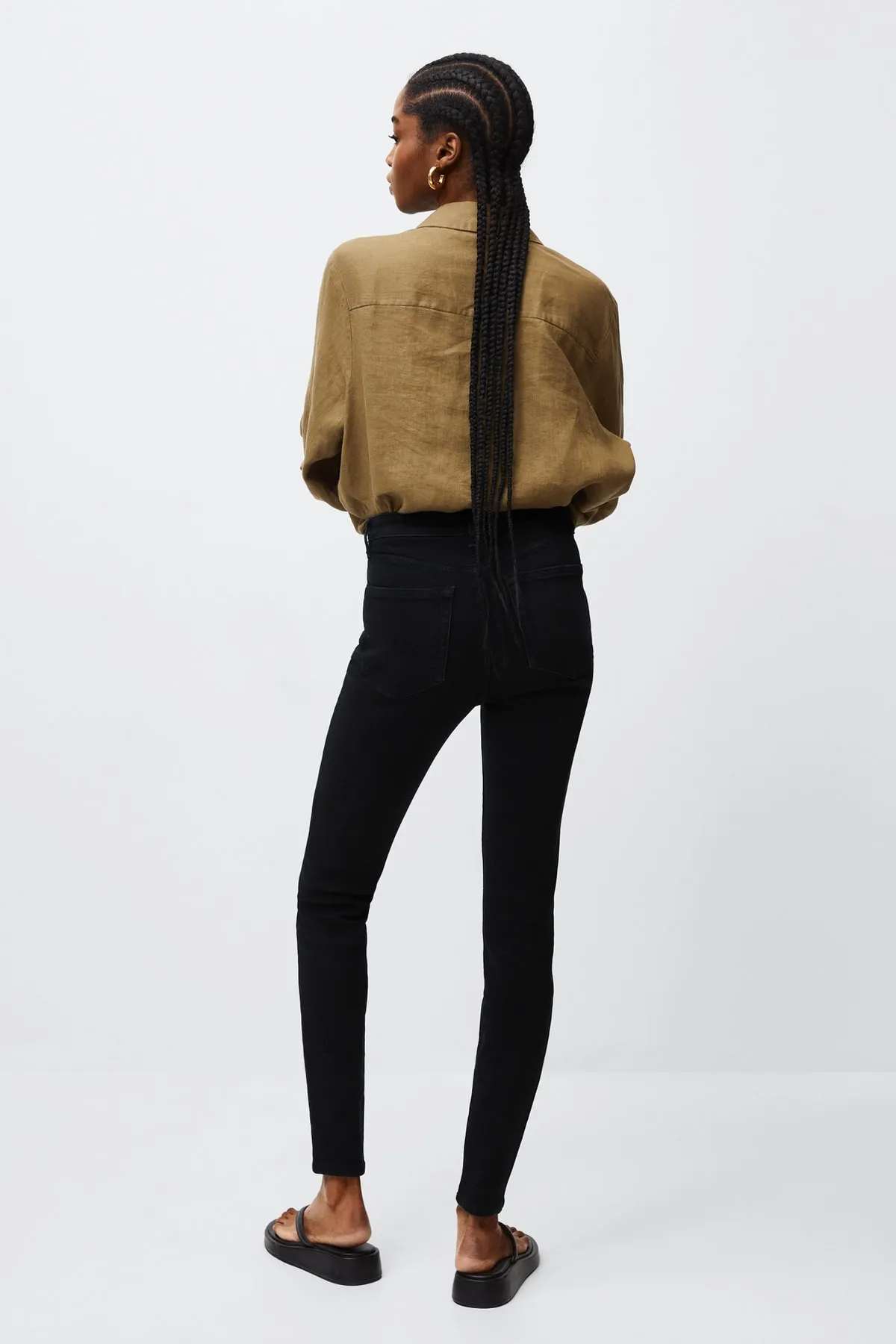 MANGO  Jeans - Schwarz - Skinny