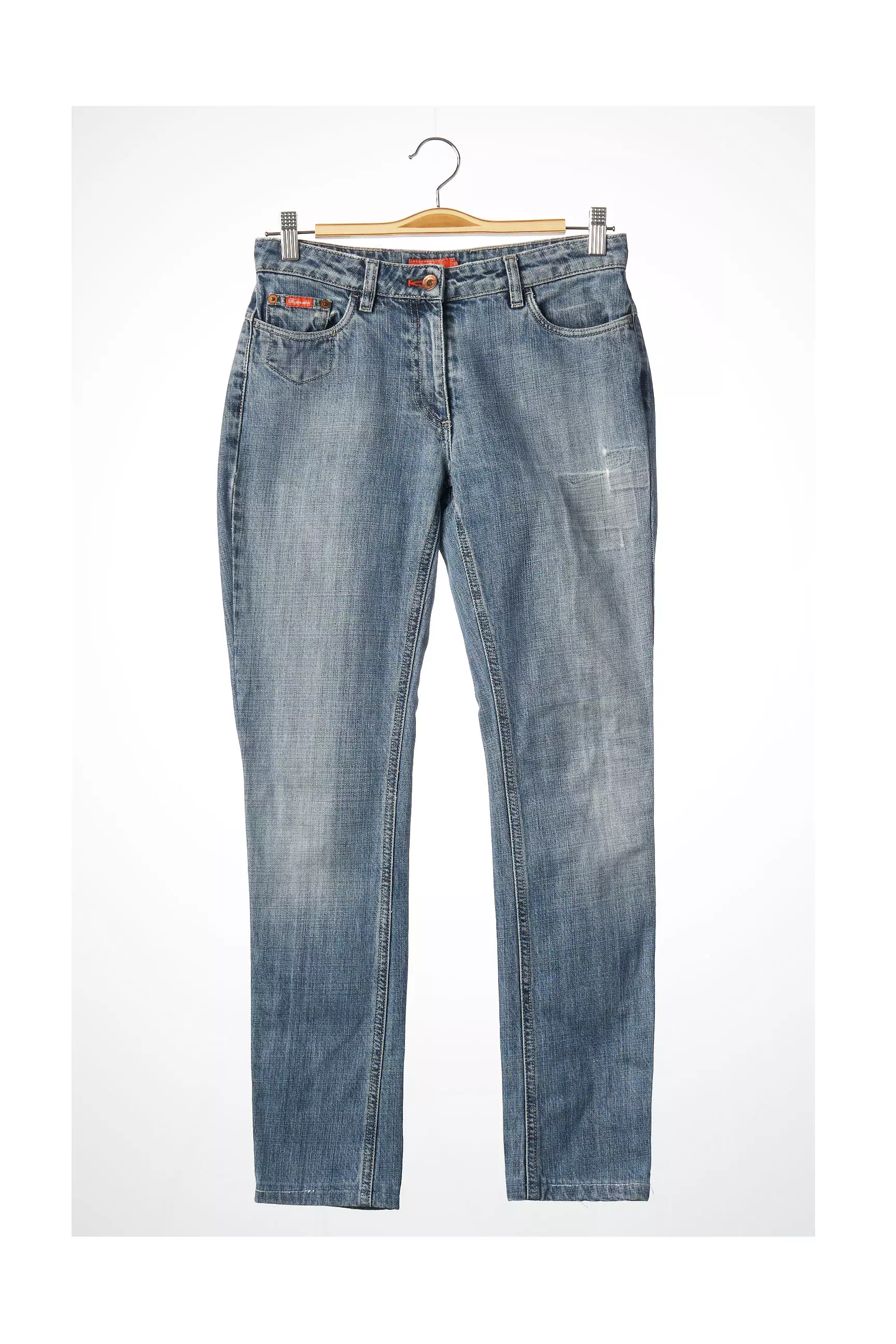 Faconnable Pantalon7 8 Femme couleur bleu