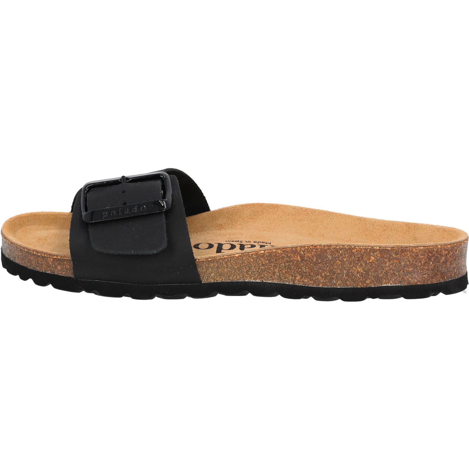 Palado Malta EGS Matt Premium Leather, Pantoletten, Damen, Schwarz
