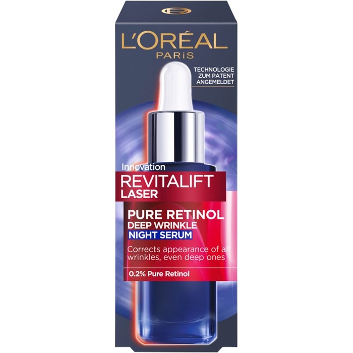 Anti-Falten Nacht Serum mit purem Retinol
