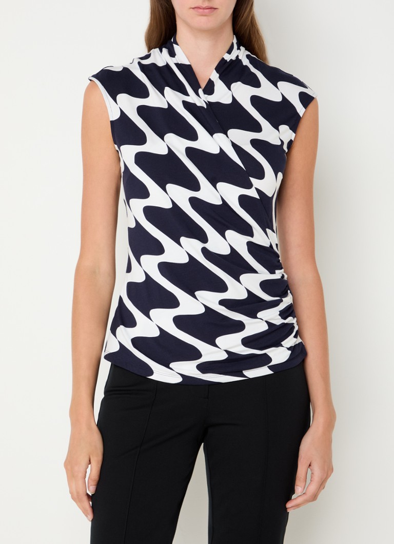 Phase Eight Maleah top with print and wrap