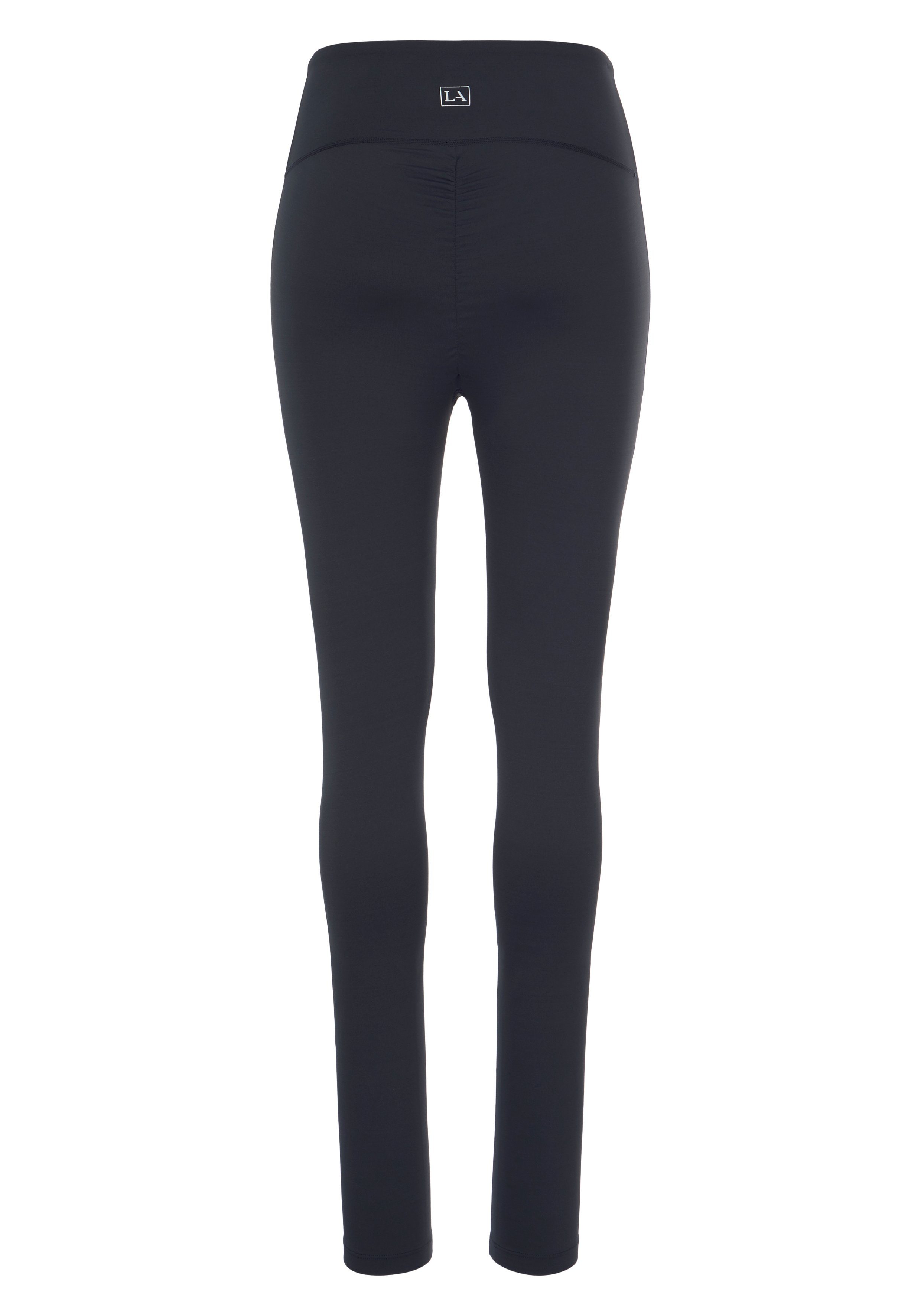LASCANA ACTIVE Funktionsleggings -Sport Leggings mit kleiner Raffung, Loungewear