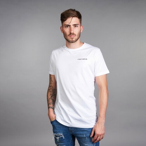HERREN SHIRT T-SHIRT - CLASSIC LOGO - WHITE